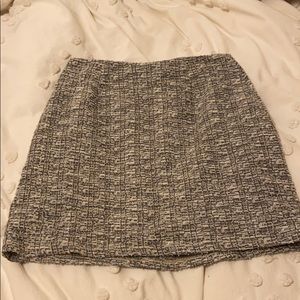 Aqua mini skirt